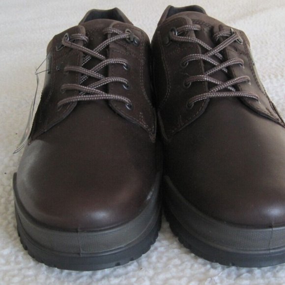 NEW IN BOX ECCO Track 6 GORETEX Men Low Boots Brown/Coffee size EU43(US 9-9.5) main image 6